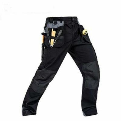 China High Quality Construction Worker Mens Labor Safety Kneepad Pockets Pants for sale