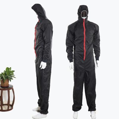 China Cleanroom Anti-Static Unisex Hooded Clothes Clean To Work Painting Dustproof Work Clothing for sale