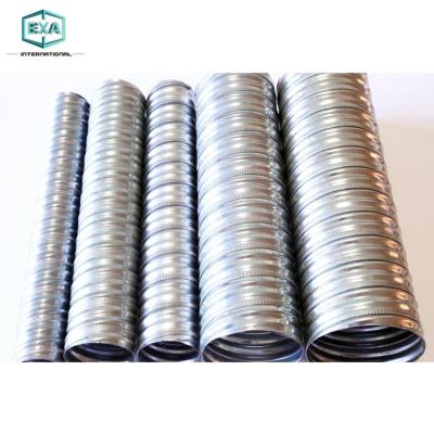 China Contemporary Tube Pipe Price Corrugated Metal Round Conduit Diameter 55mm Corrugated Metal for sale