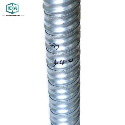 China Modern Galvanized Steel Prestress Corrugated Tendon Post Tension Conduit for sale