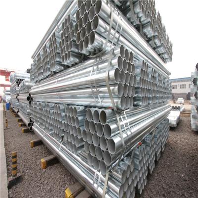 China Structure pipe wholesale s275 sch 80 hot dip q195 galvanized welded steel pipe 1.25 inch 2mm for sale