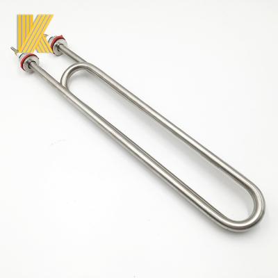 China Building material stores stainless steel electric resistance rod heater tubular immersion heater for water heating for sale