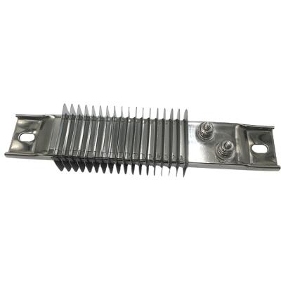 China Building Material Shops High Temperature Channel Band Fin Heater Finned Band Heaters for sale