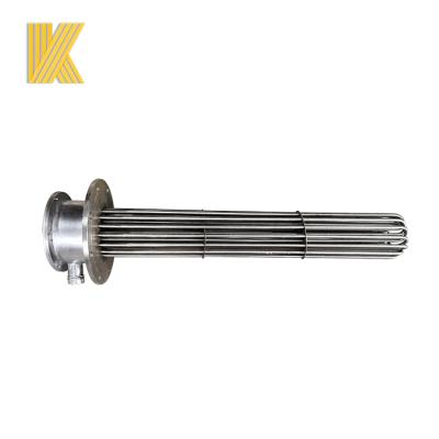 China Stores 380V 20KW 30KW 40KW 50KW Heater Flange Liquid Immersion Heater industrial building material for sale