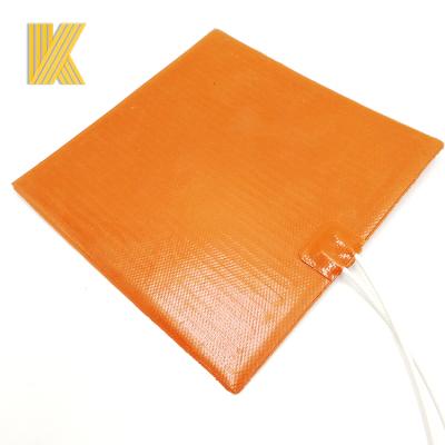 China Garment Shops Heater Pad 110v 220v 230v Flexible Silicone Rubber Heater With Self Adhesive for sale