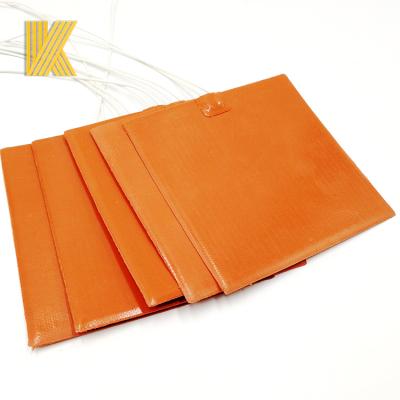 China Garment Shop Flexible Heater Pad Silicone Rubber Heater 220v For 3d Printer for sale