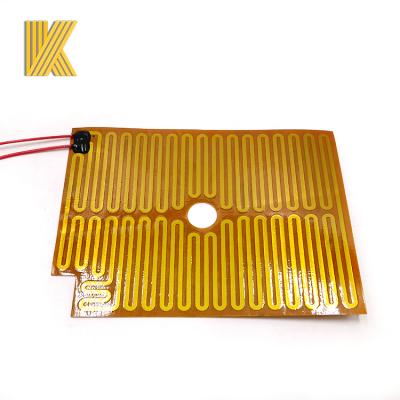 China Garment Shops 12v 24v 36v FT Film Heater Pad Kapton Electric Heater For 3d Printer Heater for sale