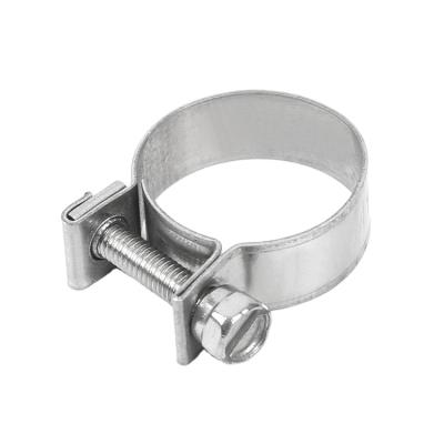 China Automotive Galvanized Type Mini Hose Clamp Tape 9-11mm Hose Clamp for sale