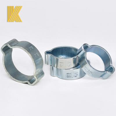 China Automotive Galvanized Steel Pipe Clamp Galvanized Stepless Steel Pipe Clamp for sale