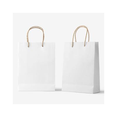 China Factory direct sale handmade custom durable logo prices cheap shopping paper bag with handle for sale