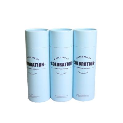 China Wholesale Customized Pattern Cardboard Paper Tube White Packaging Paper Tube Fancy Box Packaging Biodegradable Paper Tube for sale