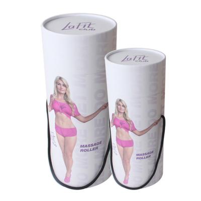 China Biodegradable Custom Printing With Logo Cardboard Paper Box Packaging Paper Tube For Clothes/Underwear Packaging With String for sale