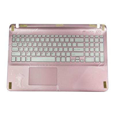 China Replacement Laptop Upper Top Case Palmrest Cover For SVF152 SVF153 Series with US Keyboard for sale