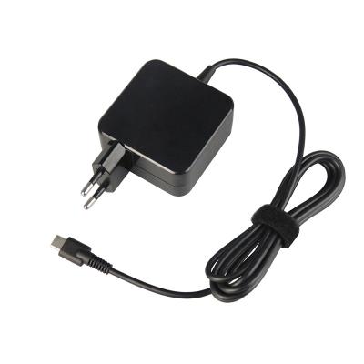 China Laptop Pd adapter 45w 5v3a 9v3a 12v3a 15v3a 20v2.25a Wall Charging Adapter Plug Type-c USB 45w Usb-c Pd Charger Te koop