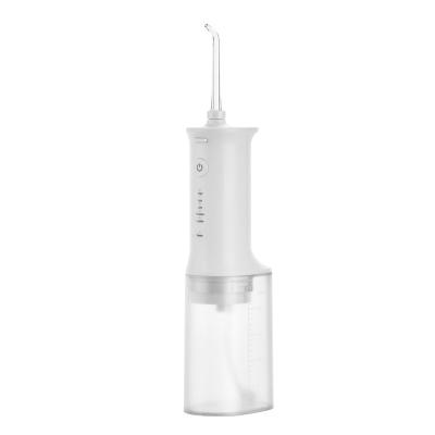 China Outdoor Waterproof Portable Dental Water Flosser Water Care 230ml Heath Water Jet Oral Dental Irrigator Water Tank Tooth Cleaner for sale