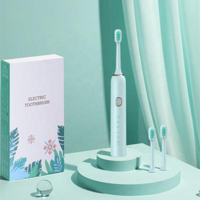 China Teeth Cleaning Rechargeable Custom Waterproof Electric Toothbrush Sonic Electric Children Luminous Toothbrush OEM YASI for sale