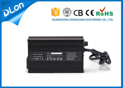 China Alumium alloy case 24v 12v lead acid battery charger/ 12v 5a battery charger for bicycle power battery for sale