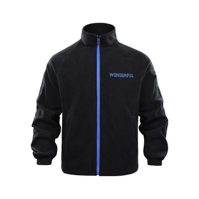 China Custom Windproof Fleece Zip Jacket for sale