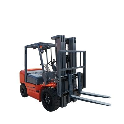 China Machinery Repair Shops Material Handling Equipment 2.5 Ton Hydraulic Diesel Forklift With Enclosed Cab for sale