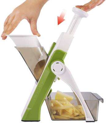 China Sustainable Vegetable Cutter Slicer, ONCE AND FOR ALL. food cleaver, Dicer fruit french fries for sale