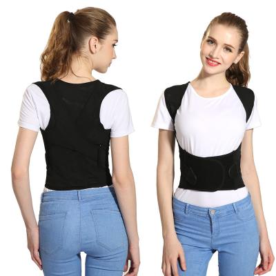 China Adjustable Breathable Sports Users Support Back Straightener Posture Corrector for Women and Men for sale