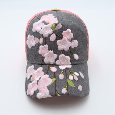 China 2020 COMMON 5 Panel Hat Custom Embroidered Hat For Chinese Culture for sale