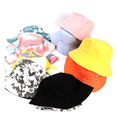 China Custom hop custom solid unisex hip stocks oem character logo beach umbrella beach bucket sun hat white for sale