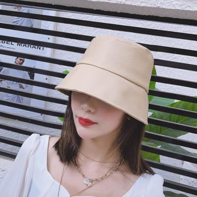 China Summer Bucket Hats Waterproof Women's Rain Sun Protection Comfortable Visor Fisherman Wild Hat for sale