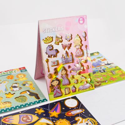 China Eco - Friendly Reusable / Removable Custom Sticker Collection Albums For Sticker Book Printing for sale