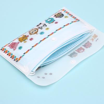 China Waterproof / Non-Toxic PP Envelope Pocket Folder Maskfolder Keeper Maskbag for sale