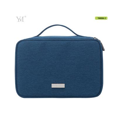 China YM&COCO Large Capacity Multifunctional High Quantity Travel Canvas Toiletry Hanging Bag For Men for sale