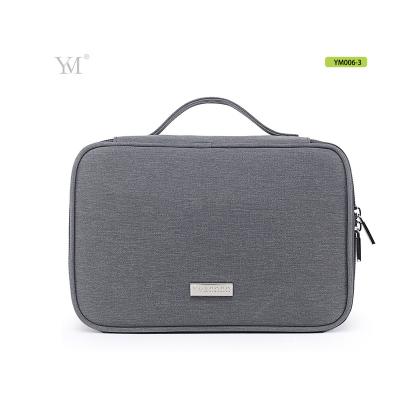 China YM&COCO Large Capacity Portable Handle Waterproof Canvas Men's Travel Toiletry Bag for sale