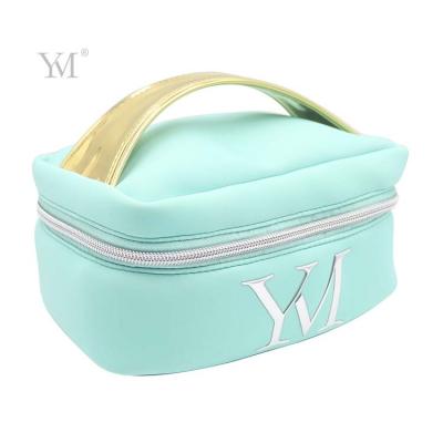 China Custom Fashion Women's Cosmetic Bag Private Label Cosmetic Bag With Zipper for sale