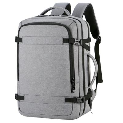 China Laptop Backpack Fashion Style Large Capacity Polyester Material Business Anti-theft Waterproof Backpack for sale