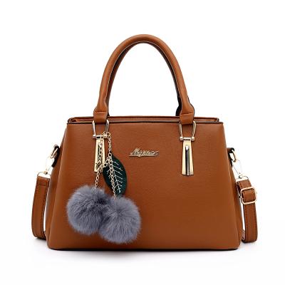 China Fasion Custom LOGO PU Leather Women's Handbags Ladies Tote Bag Shoulder Bag Leather Handbags For Women for sale