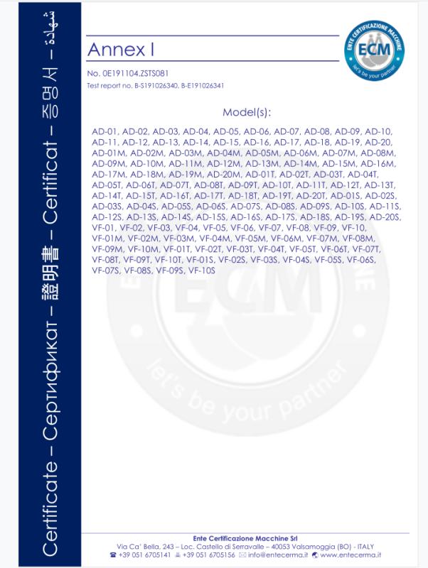 CE - Zhejiang Shenneng Technology Co., Ltd.