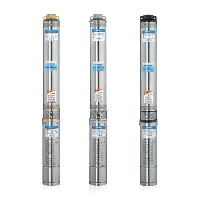 China Drinking Water Treatment Centrifugal Submersible Irrigation 4 Inch Electric Borewell Pump for sale