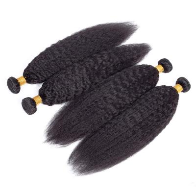 China Curl 10a Yaki 100% Virgin Hair Human Bundles Afro Bundles Luxury Loose Hair Brazilian Straight Kinky Curly Weave Bundles for sale