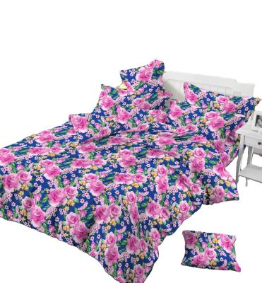 China Memory Bed Sheet Dispersion Printed Microfiber Fabric 100% Polyester Custom Printed Fabric for sale