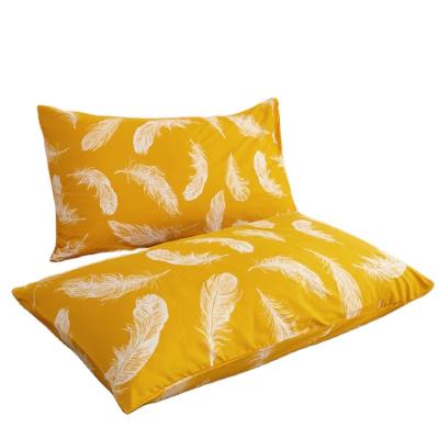 China New Soft Pillows 100% Polyester Microfiber Fabric Modern Popular Producers With Good Filling for sale