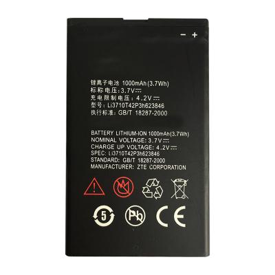 China Built-in Internal 1000mAh BLP683 Mobile Phone Replacement Li-ion Battery For For ZTE Phone U288 LI3710T42P3H623846 for sale