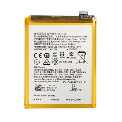 China Mobile Phone Mobile Phone Battery BLP731 For Realme5 pro 3.85V Original Battery 3980mAh for sale