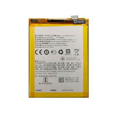 China 3.85V Cell Phone Lithium Mobile Phone OEM Rechargeable Battery For OPPO A3 BLP661 Original Size Battery for sale