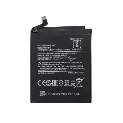 China BN35 Mobile Phone Battery 3.85V 3300mAh Li-PO Rechargeable Lithium Phone Battery For Xiaomi MI Redmi 5 for sale