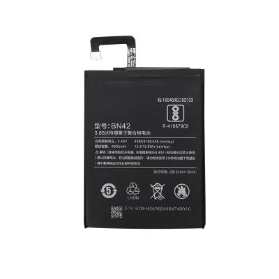 China Mobile Phone OEM ODM Mobile Phone Battery For XiaoMi MI Redmi 4 4000mAH BN4 for sale