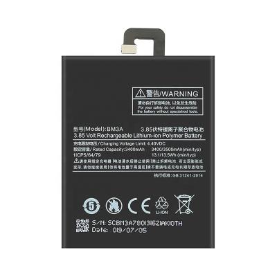 China Wholesale Replacement Mobile Phone Batteries 3.85V 3400mAH Lithium-ion For Xiaomi Note 3 BM3A for sale