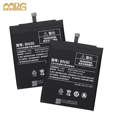 China Mobile phone Li-ion battery 3.85v 3030Mah GB/31241-2014 battery for xiaomi Redmi 4A battery for sale