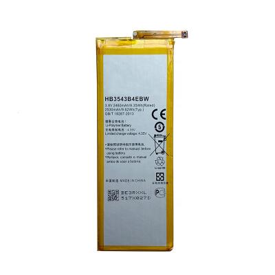 China High Quality Original Replacement 2530mAh HB3543B4EBW Mobile Phone Battery For Huawei Ascend P7 P7-L07 L09 L00 L05 L11 for sale