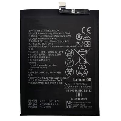 China 100% Original OEM HB396285ECW Mobile Phone Rechargeable Cell Phone Battery For Huawei P20 Honor 10 3400mAh for sale