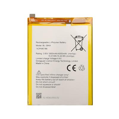 China Factory direct replacement 4000mah Li-ion mobile phones battery standard mobile phone battery for Infinix 6 BL-39HX hot for sale